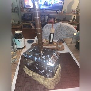 Thor’s Hammer, Mjolnir from Thor: Love & Thunder. Limited Edition Popcorn Holder